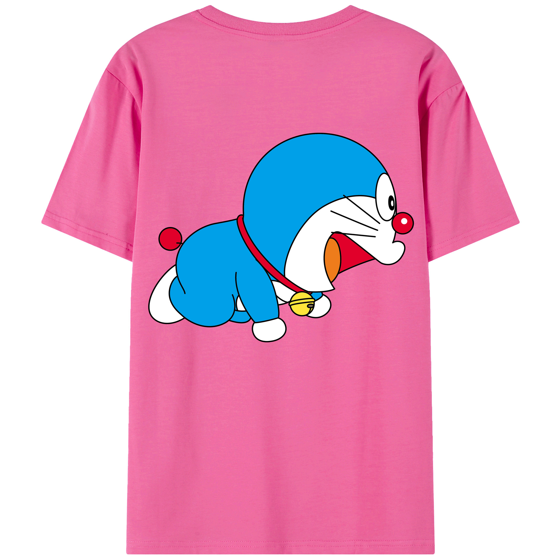 （画像用） ドラえもん Doraemon レディース半袖Tシャツ(バックプリント)